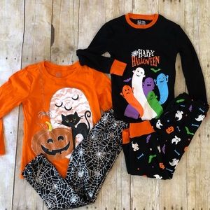Girls Halloween outfit and Jammie set size 6